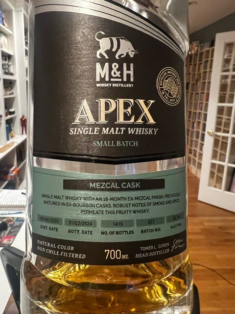 Milk and Honey distillery Mezcal Cask 