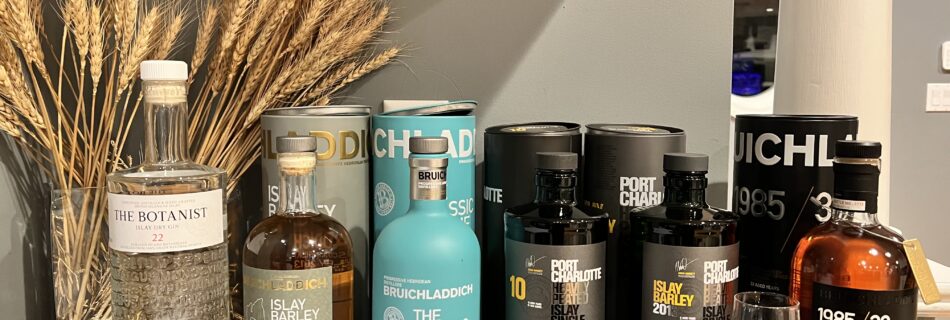 bruichladdich visiting redhead whiskey