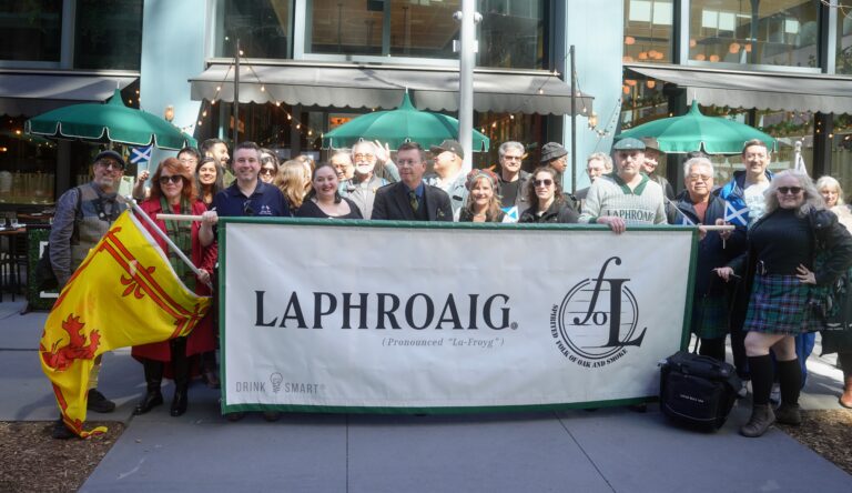 tartan day parade laphroaig